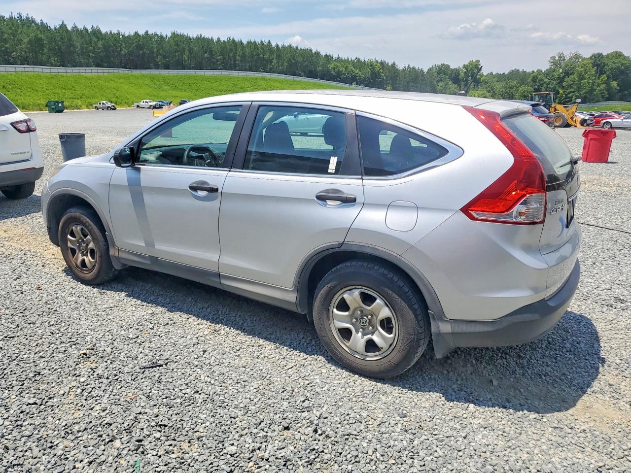 2013 Honda Cr-v Lx Silver vin: 2HKRM3H39DH521061