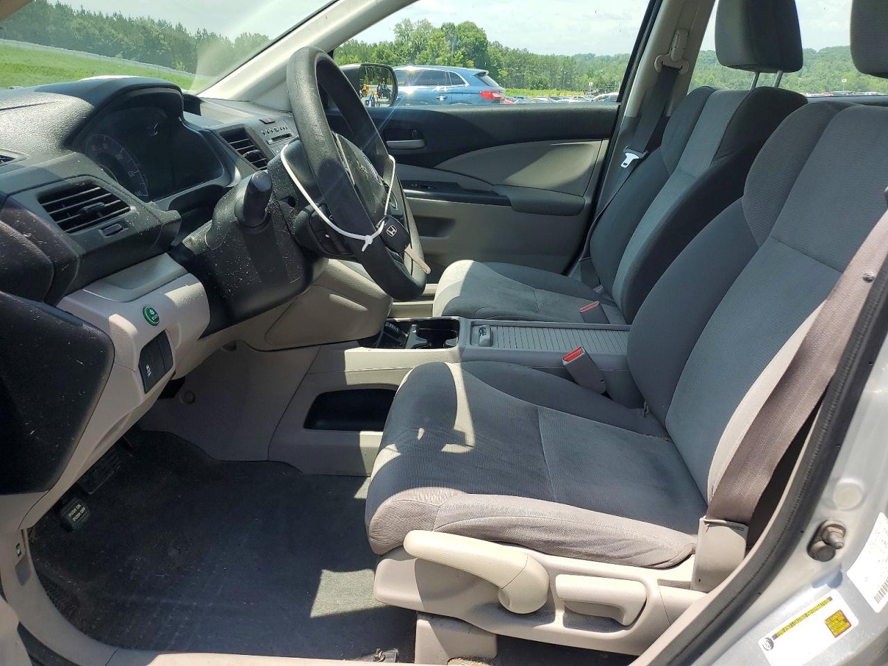 2013 Honda Cr-v Lx Silver vin: 2HKRM3H39DH521061