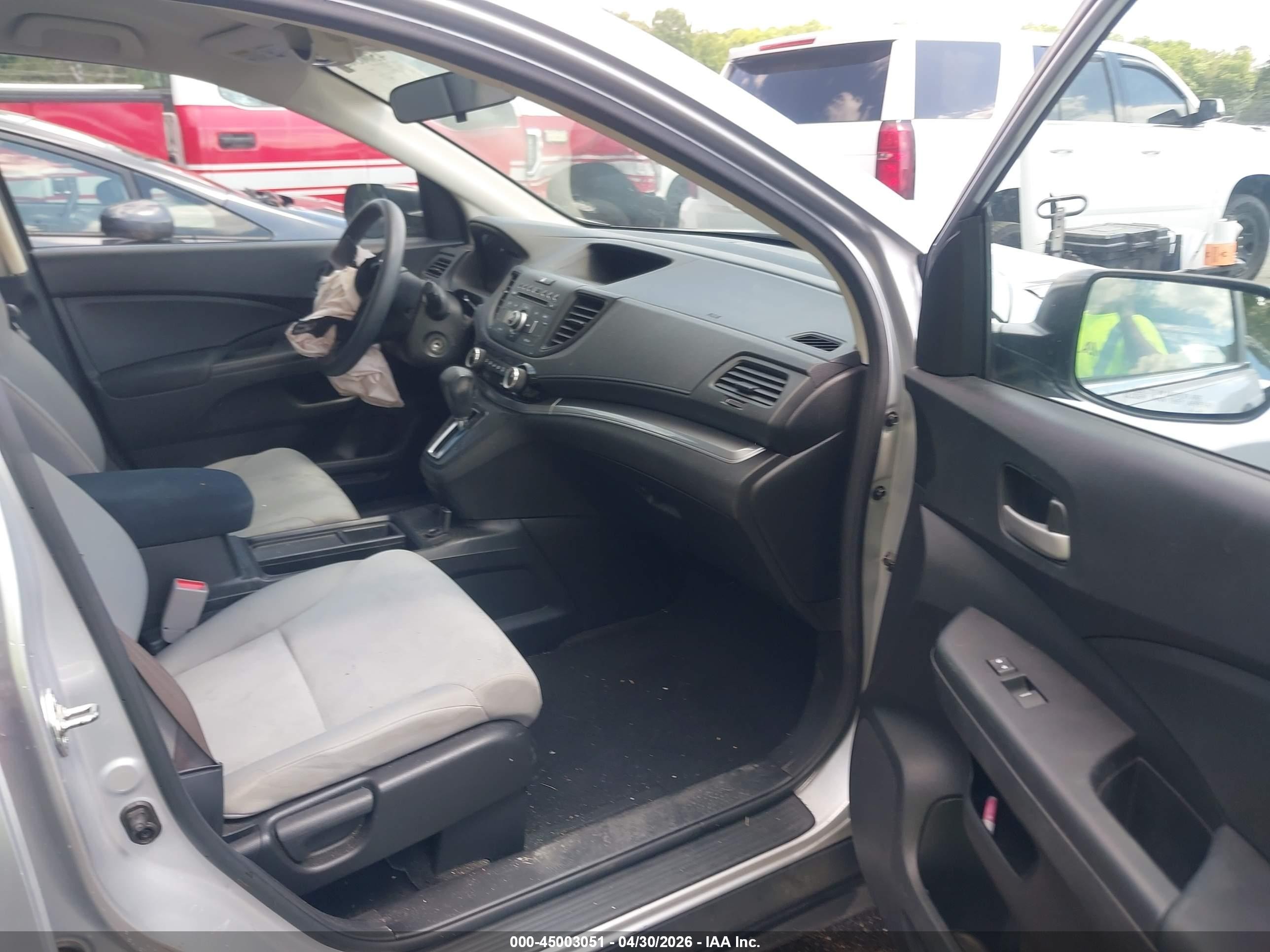 2015 Honda Cr-v Lx Silver vin: 2HKRM3H39FH529731