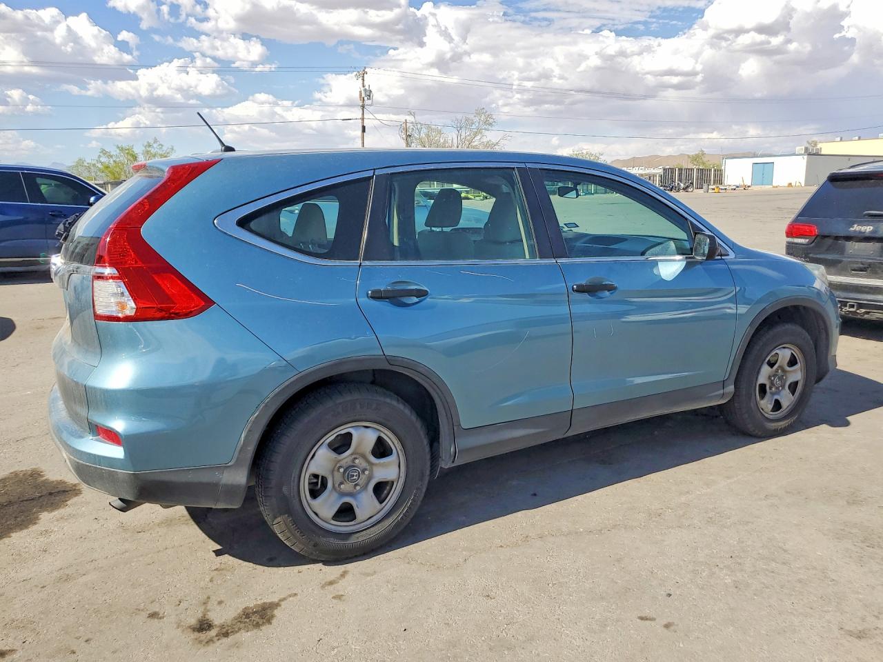 2015 Honda Cr-v Lx Синий vin: 2HKRM3H39FH546853