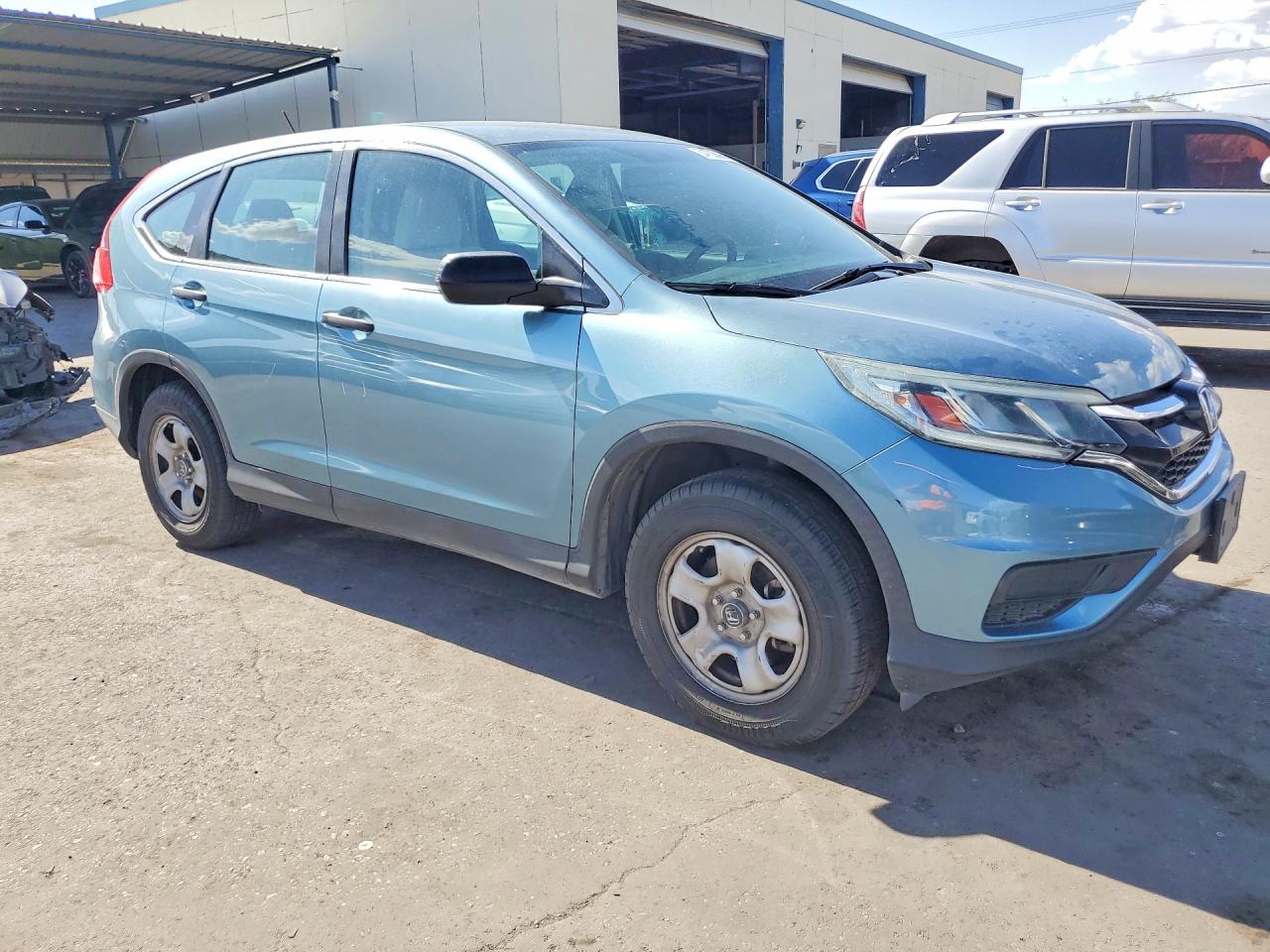 2015 Honda Cr-v Lx Синий vin: 2HKRM3H39FH546853