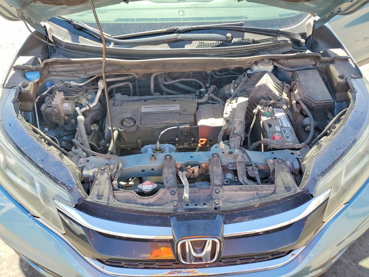 2015 Honda Cr-v Lx Синий vin: 2HKRM3H39FH546853