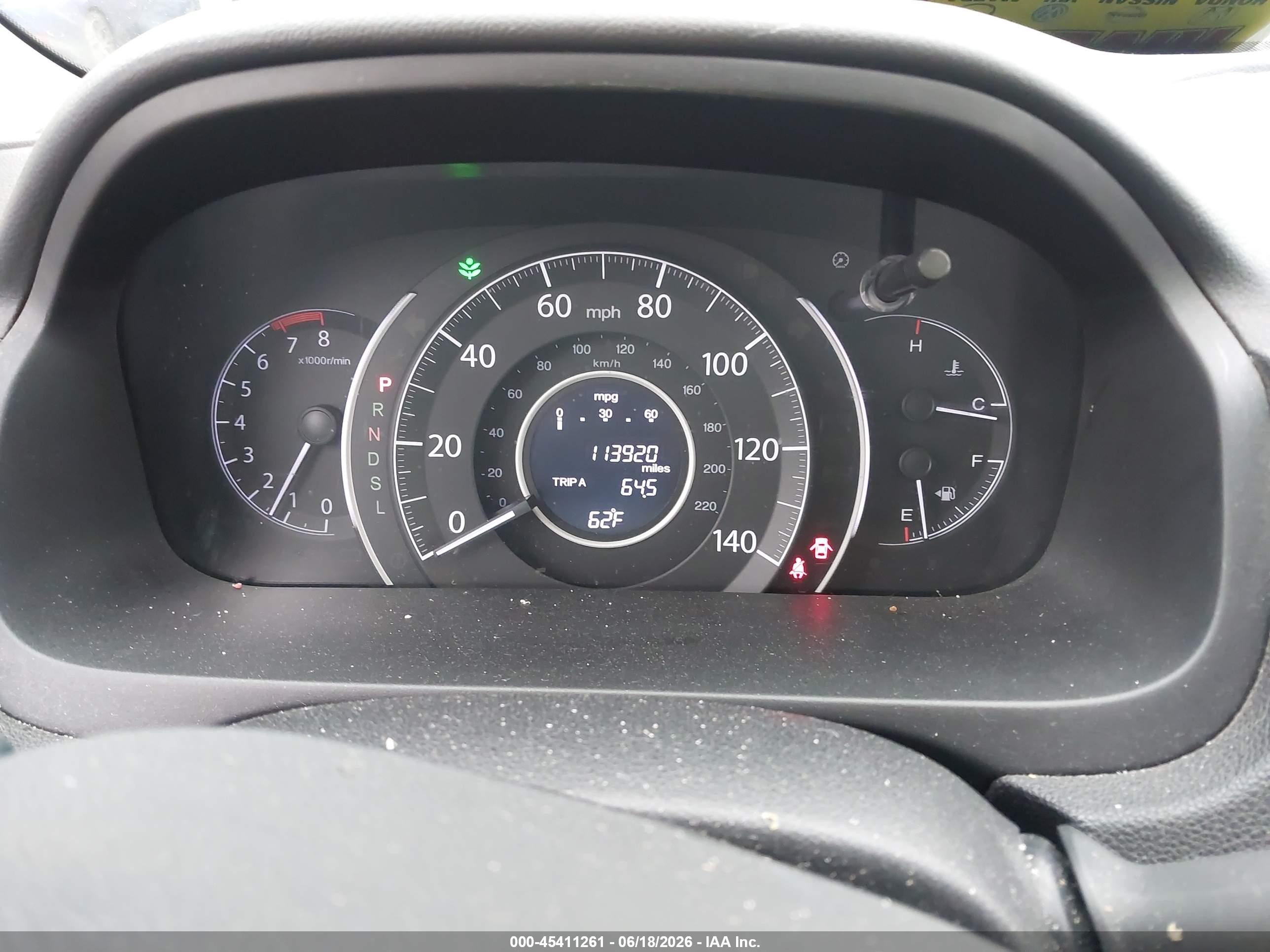 2015 Honda Cr-v Lx Коричневый vin: 2HKRM3H39FH551356
