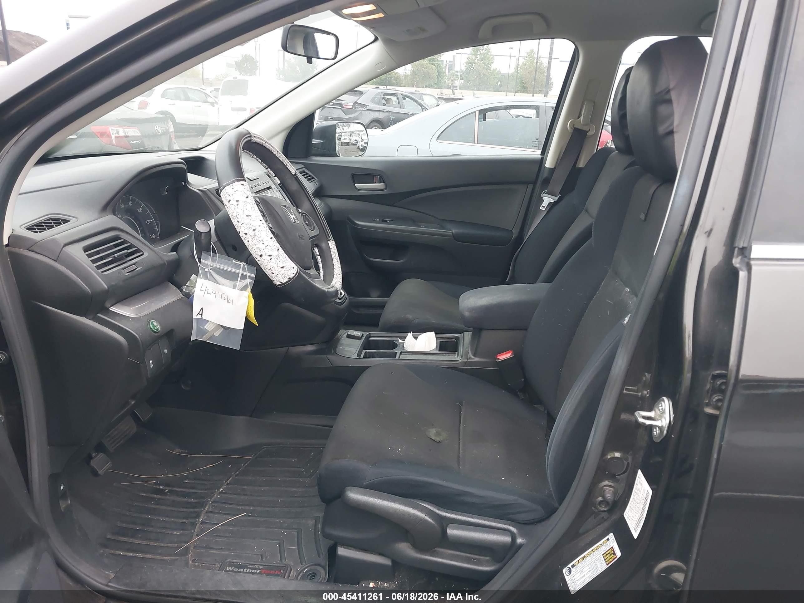 2015 Honda Cr-v Lx Коричневый vin: 2HKRM3H39FH551356