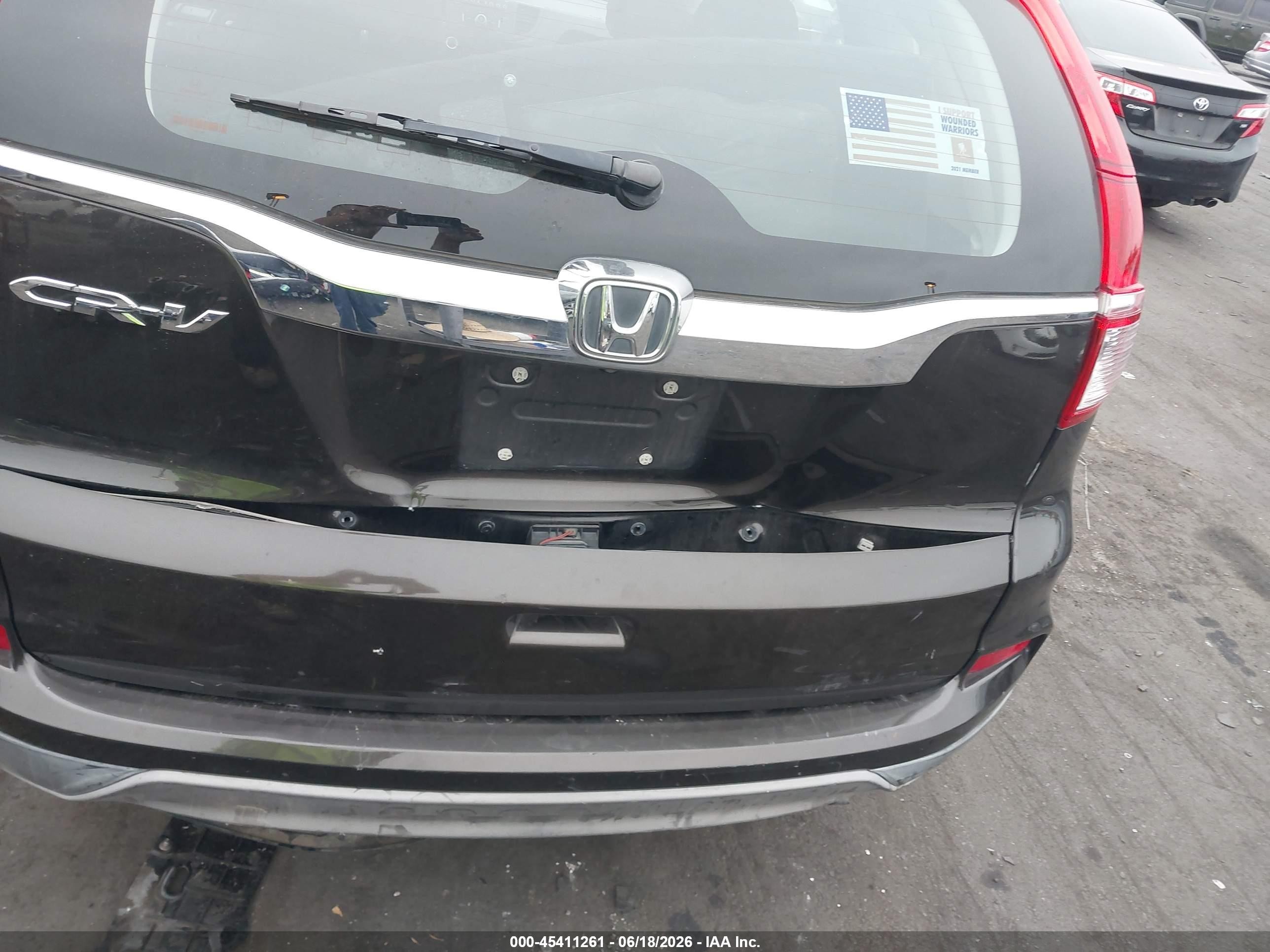 2015 Honda Cr-v Lx Коричневый vin: 2HKRM3H39FH551356