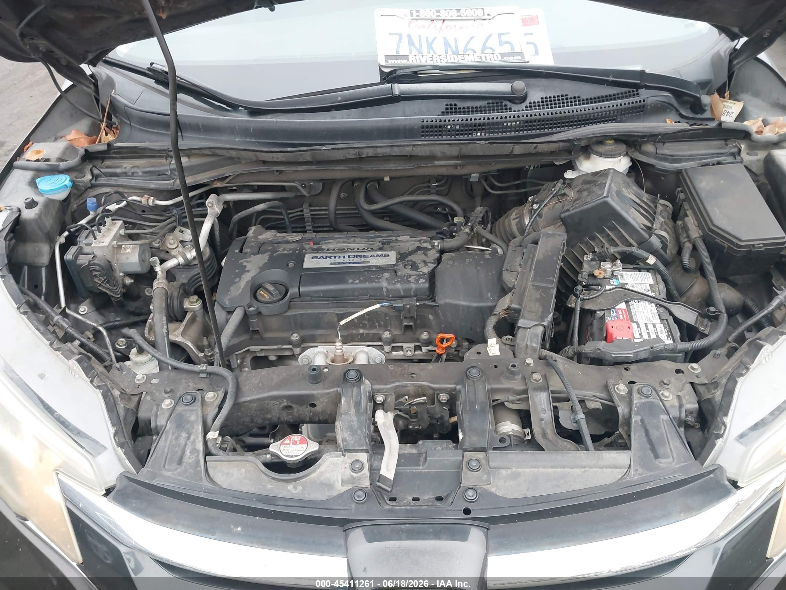 2015 Honda Cr-v Lx Коричневый vin: 2HKRM3H39FH551356