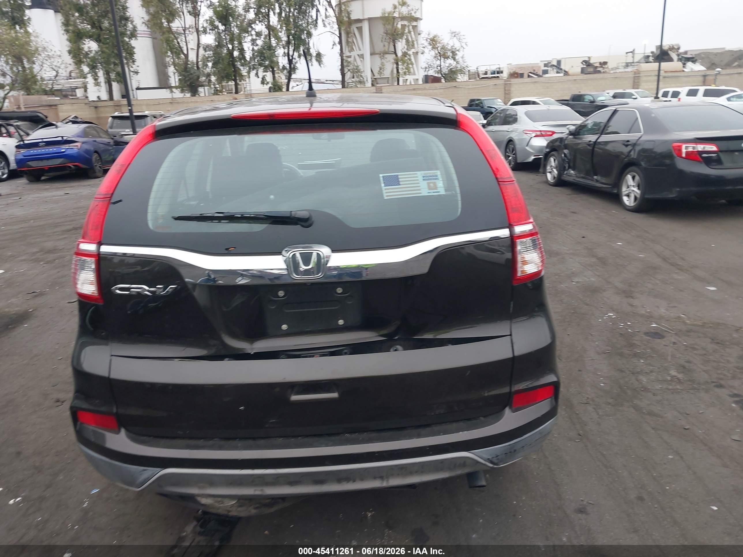 2015 Honda Cr-v Lx Коричневый vin: 2HKRM3H39FH551356