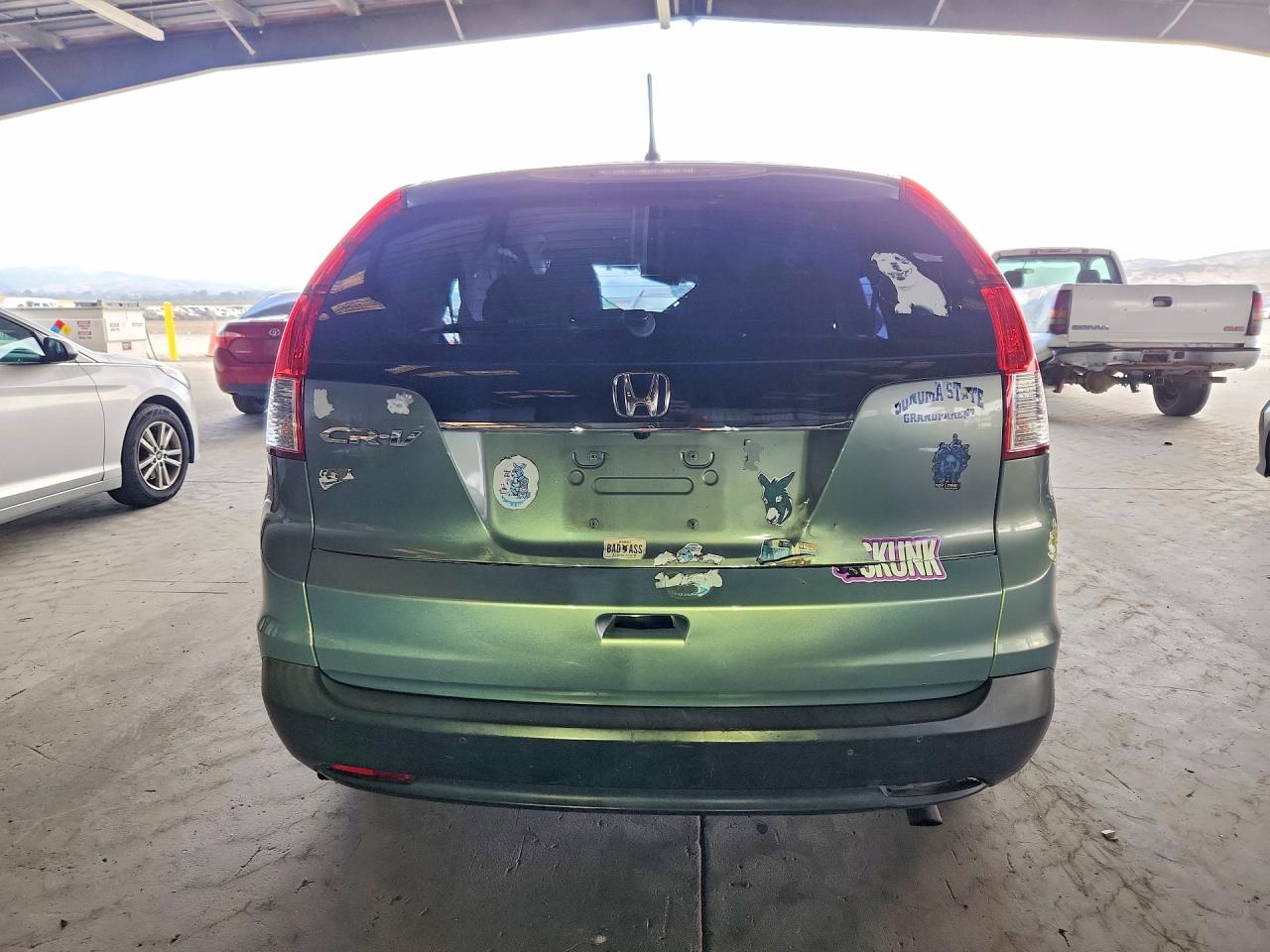 2012 Honda Cr-v Lx Blue vin: 2HKRM3H3XCH508382