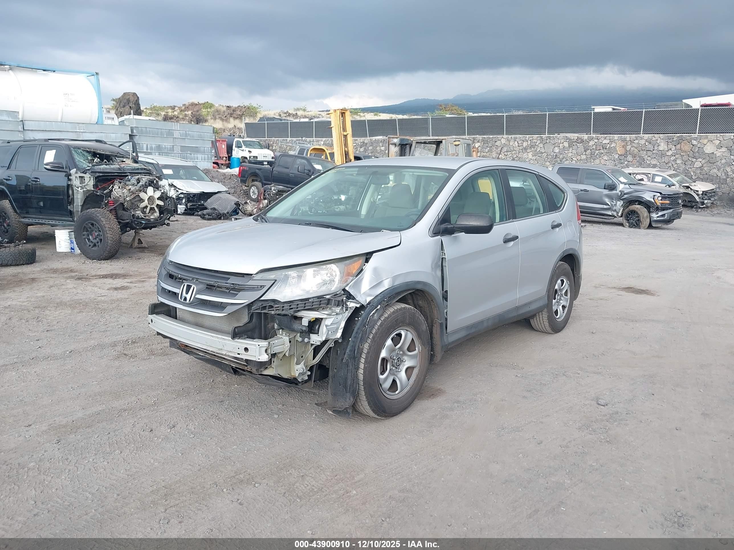 2013 Honda Cr-v Lx Серебряный vin: 2HKRM3H3XDH509758