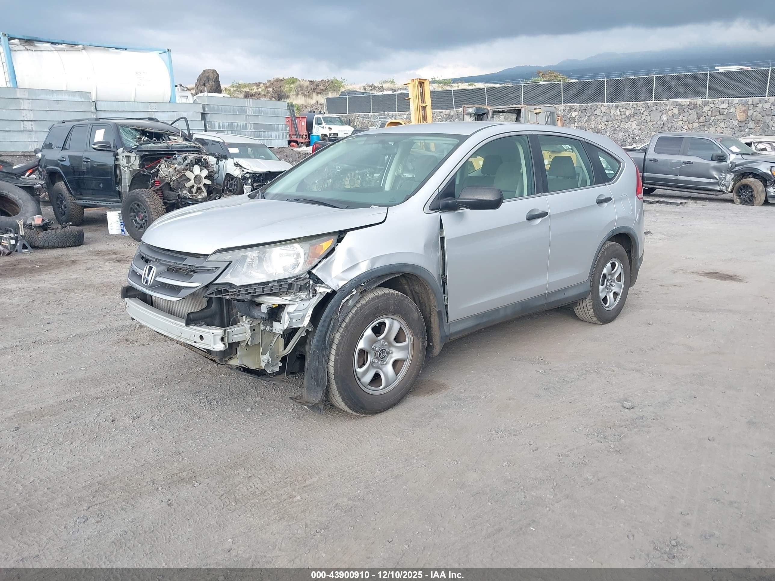 2013 Honda Cr-v Lx Серебряный vin: 2HKRM3H3XDH509758
