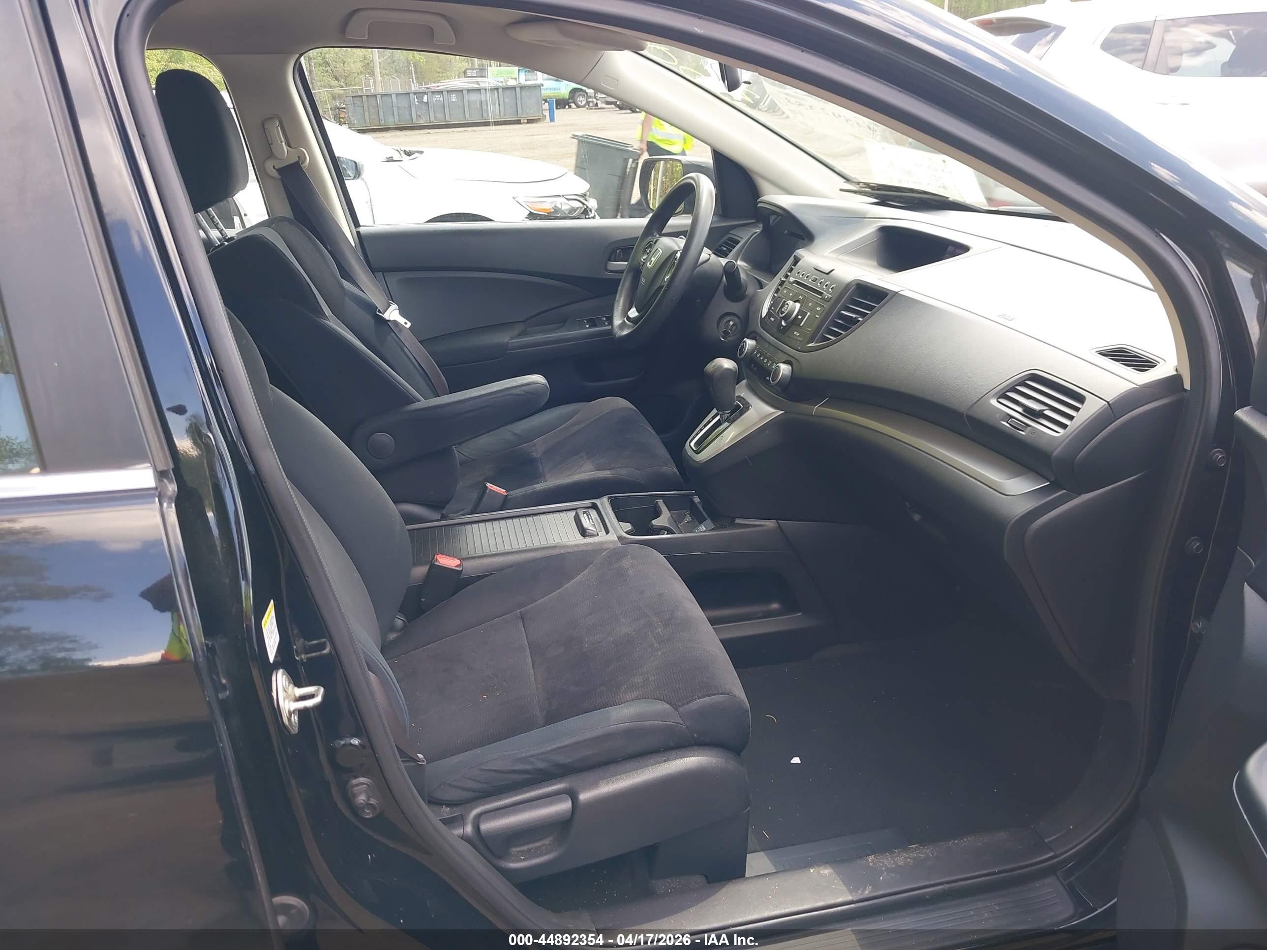 2014 Honda Cr-v Lx Black vin: 2HKRM3H3XEH523581