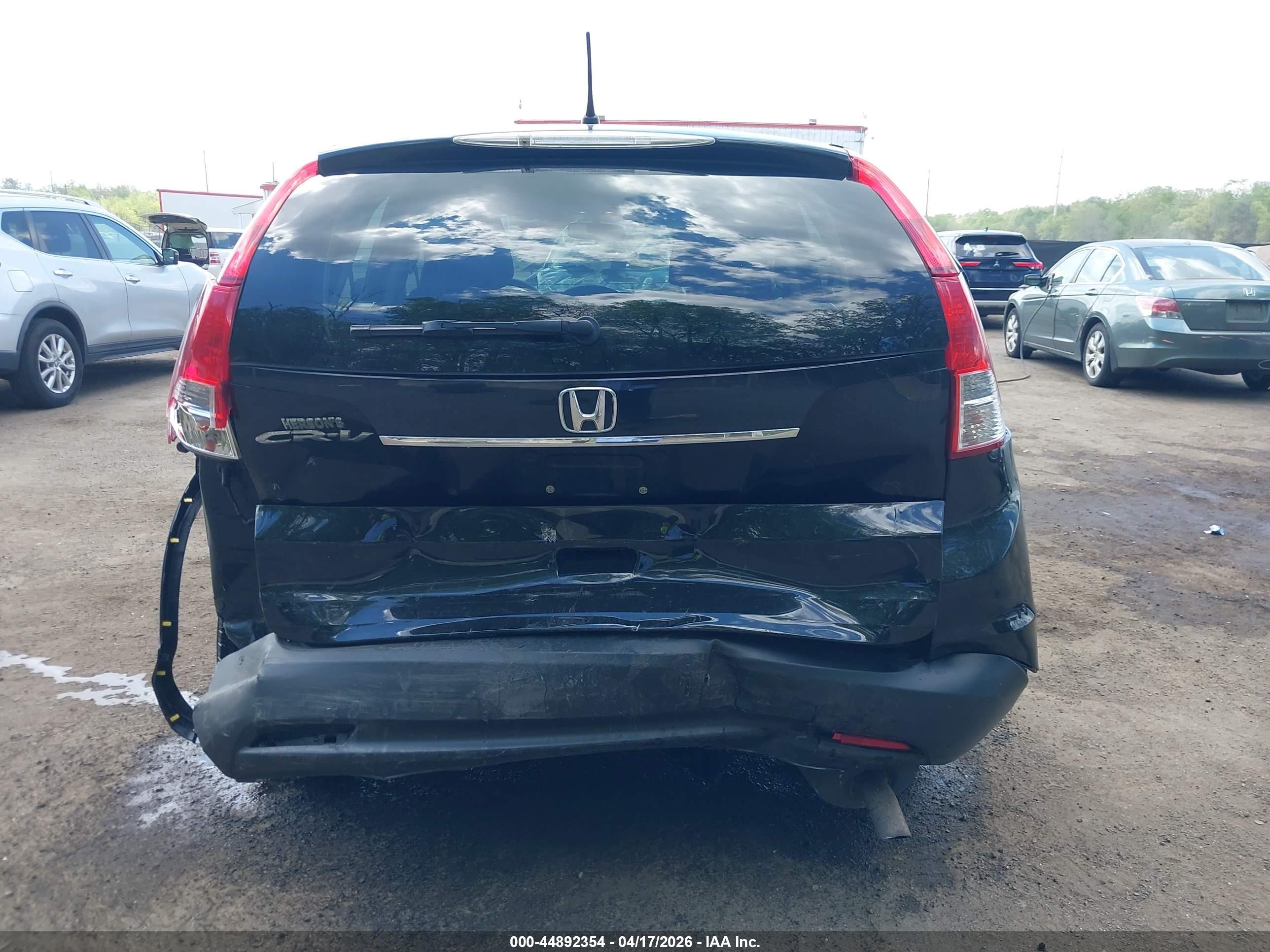 2014 Honda Cr-v Lx Black vin: 2HKRM3H3XEH523581
