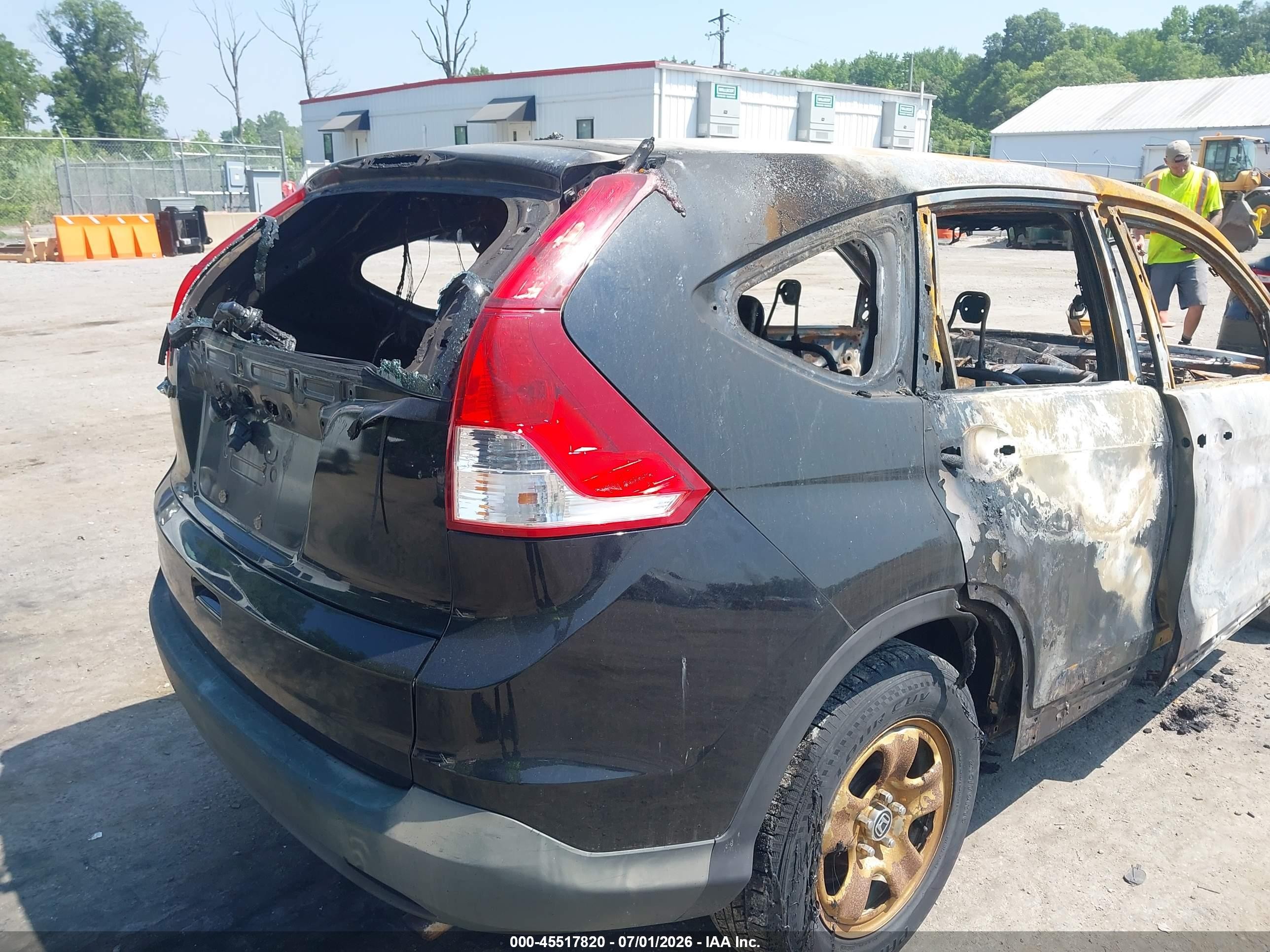 2014 Honda Cr-v Lx Black vin: 2HKRM3H3XEH523905
