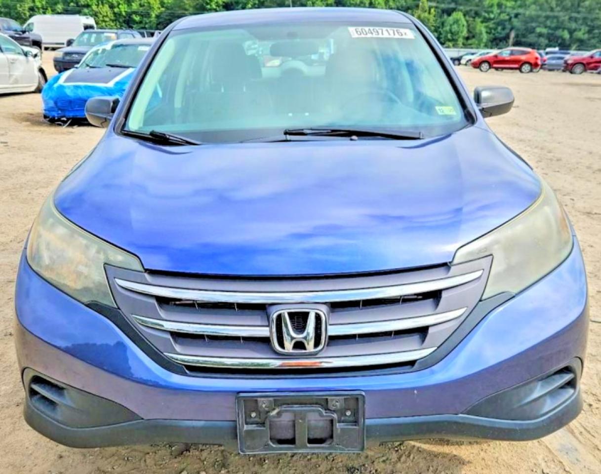 2014 Honda Cr-v Lx Синий vin: 2HKRM3H3XEH537500
