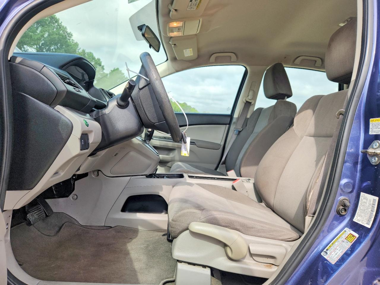 2014 Honda Cr-v Lx Синий vin: 2HKRM3H3XEH537500