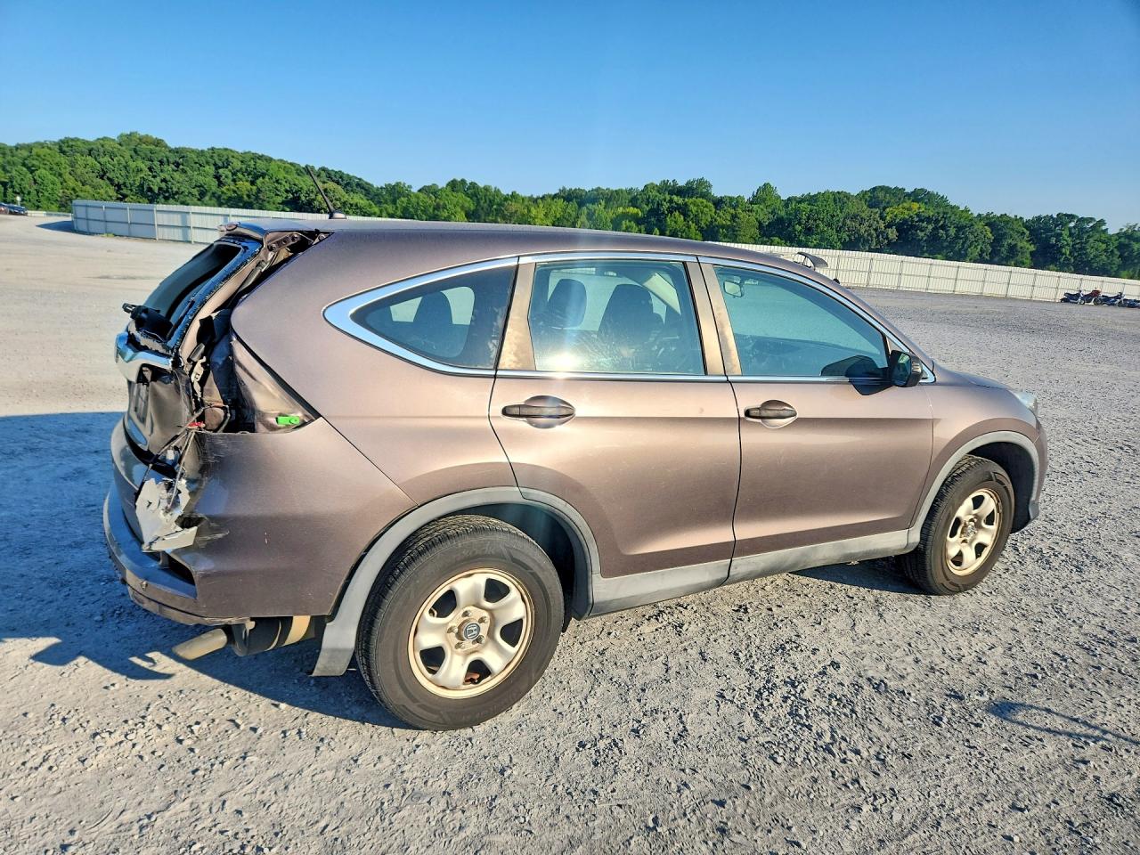 2015 Honda Cr-v Lx Gray vin: 2HKRM3H3XFH500318