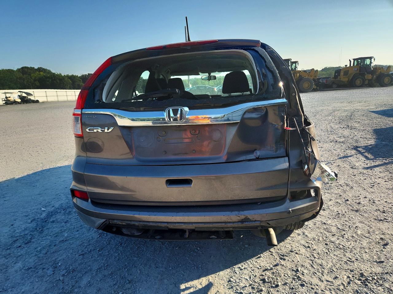 2015 Honda Cr-v Lx Gray vin: 2HKRM3H3XFH500318