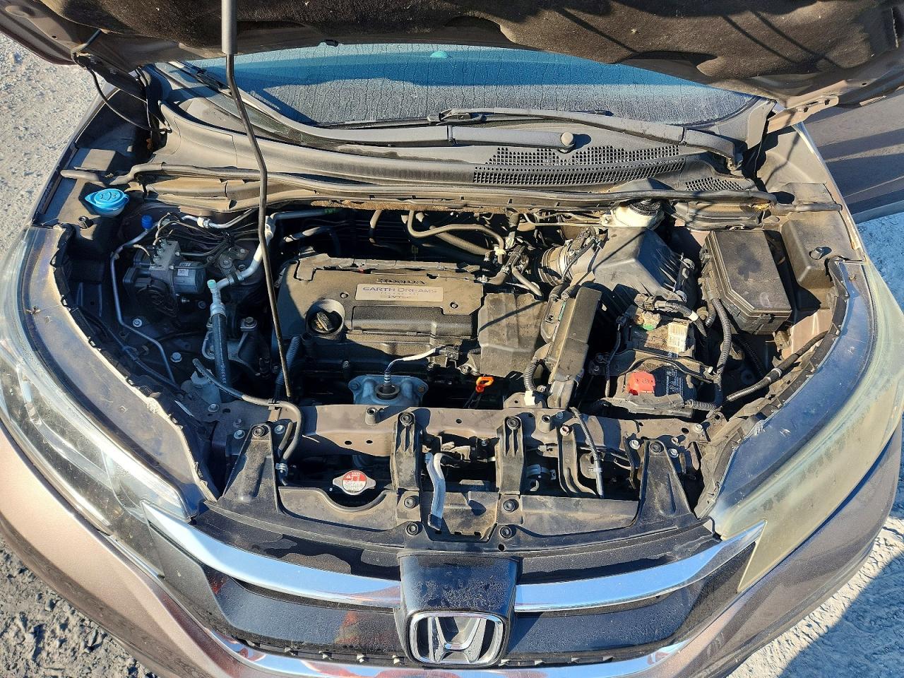 2015 Honda Cr-v Lx Gray vin: 2HKRM3H3XFH500318