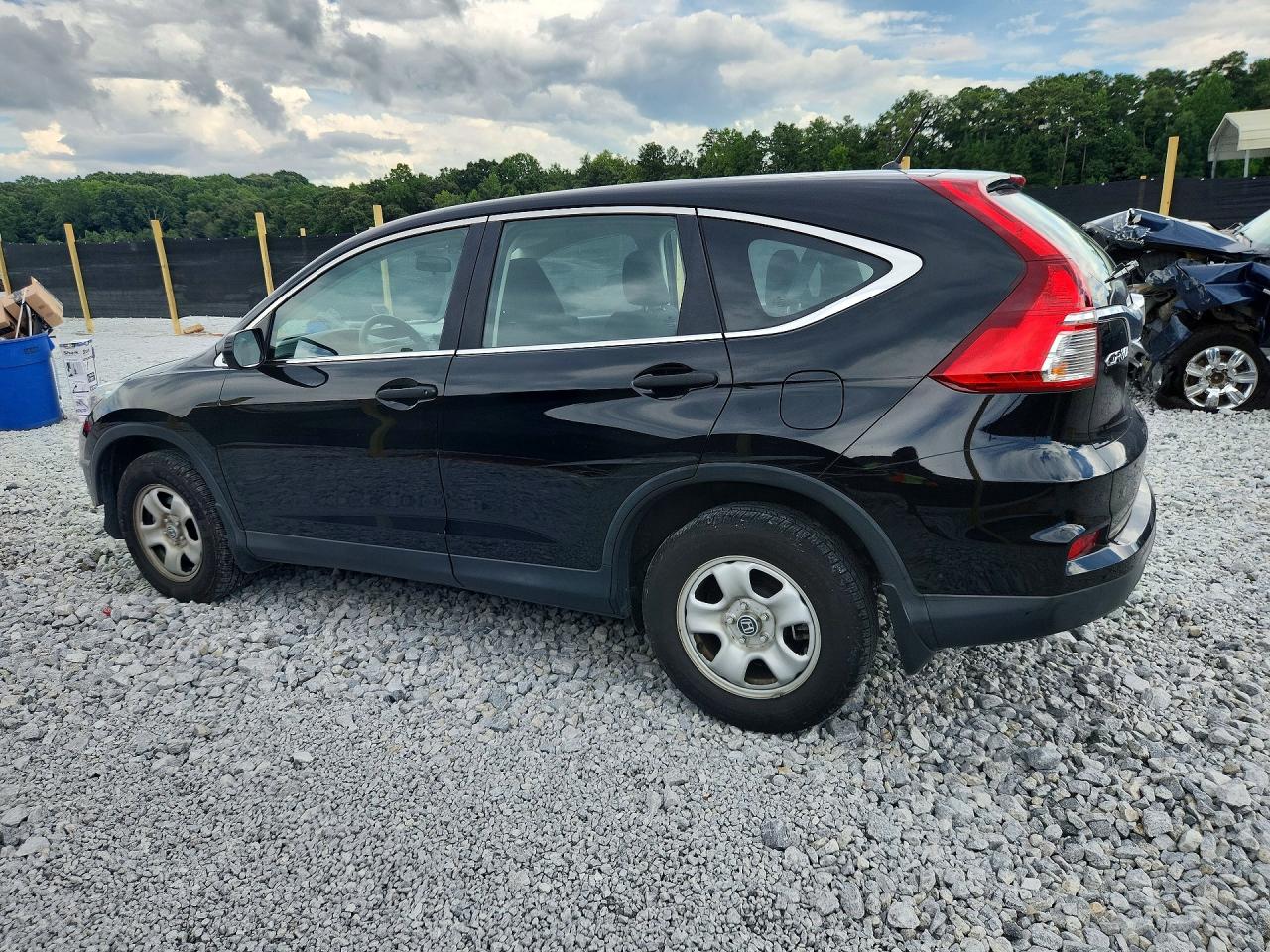 2015 Honda Cr-v Lx Черный vin: 2HKRM3H3XFH512324