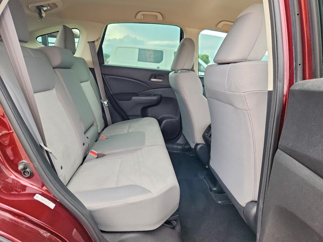 2015 Honda Cr-v Lx Burgundy vin: 2HKRM3H3XFH516938