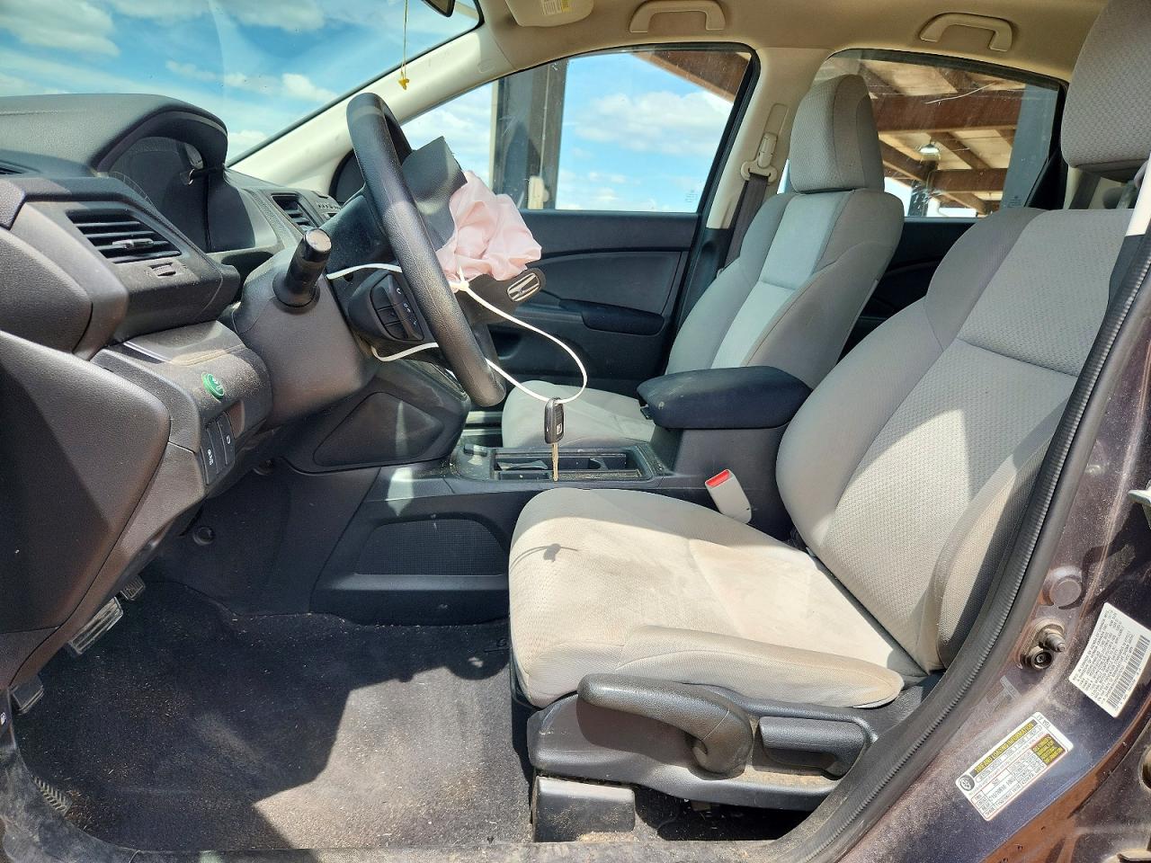 2016 Honda Cr-v Lx Gray vin: 2HKRM3H3XGH570161