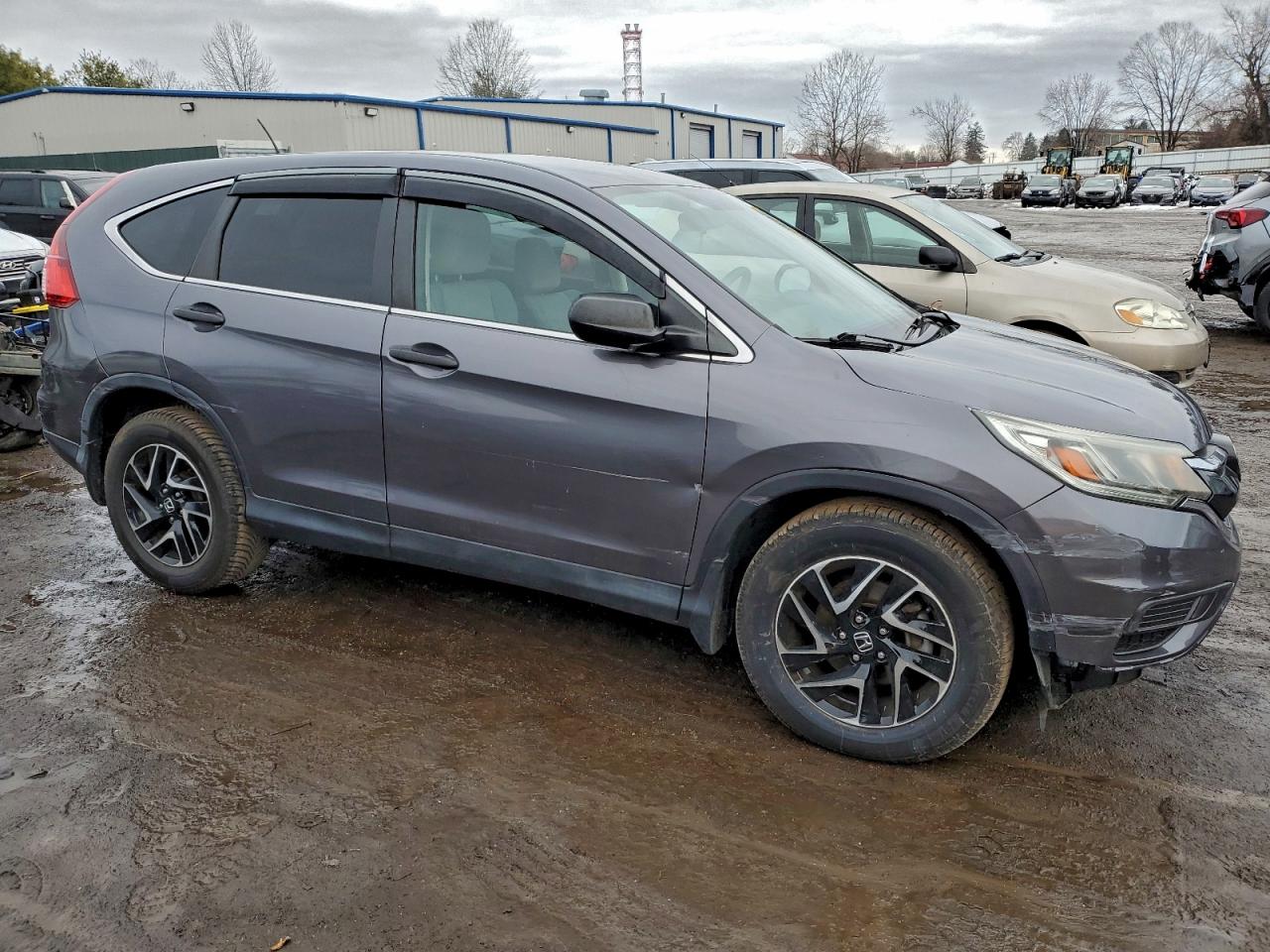 2016 Honda Cr-v Se Gray vin: 2HKRM3H45GH553289