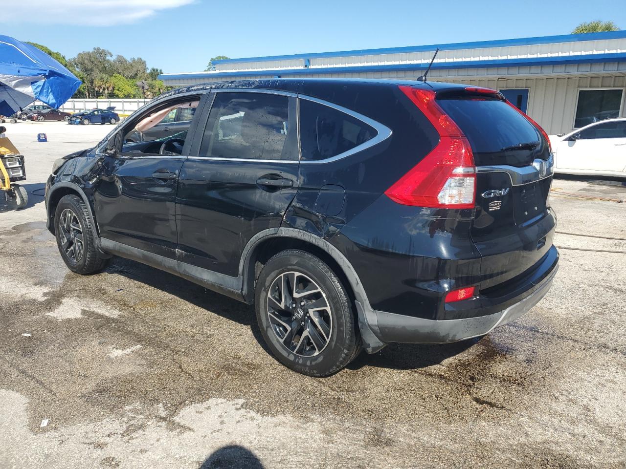 2016 Honda Cr-v Se Black vin: 2HKRM3H47GH530869