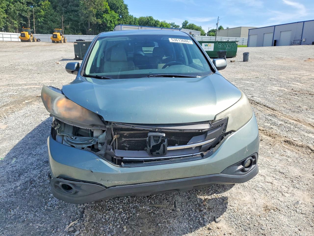 2012 Honda Cr-v Ex Green vin: 2HKRM3H50CH504262