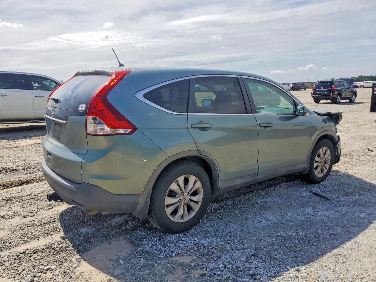 2012 Honda Cr-v Ex Green vin: 2HKRM3H50CH504262