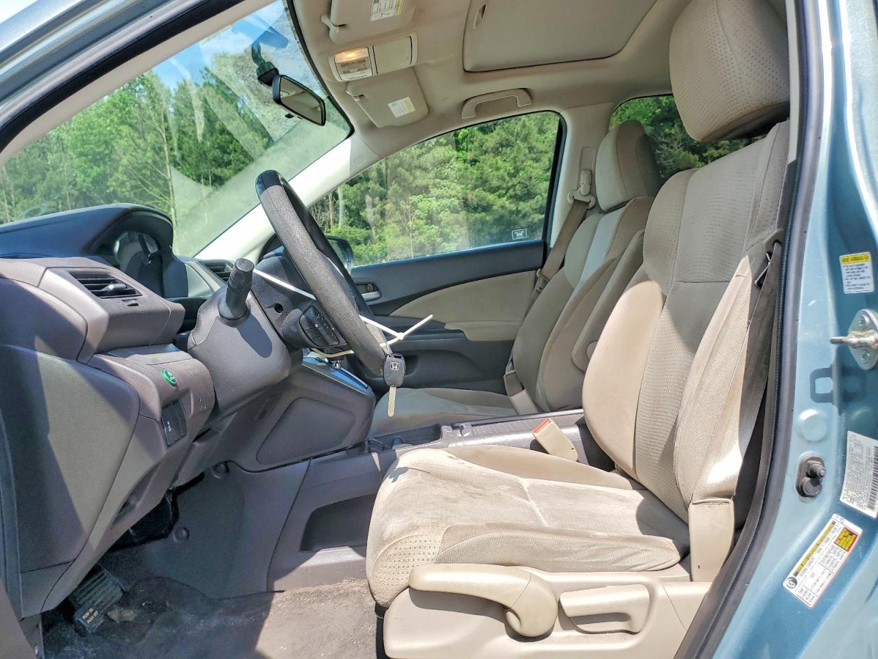 2012 Honda Cr-v Ex Green vin: 2HKRM3H50CH504262
