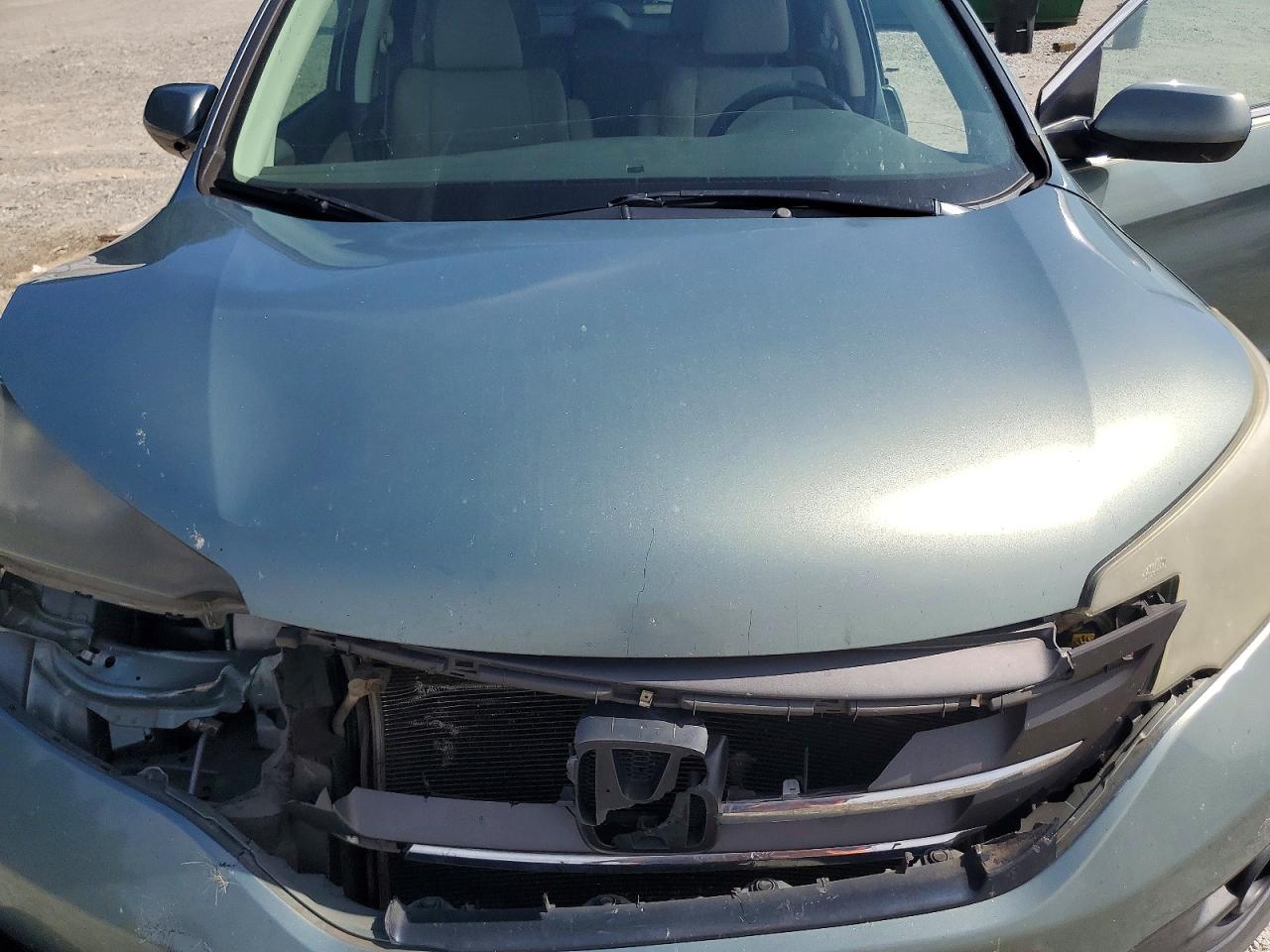 2012 Honda Cr-v Ex Green vin: 2HKRM3H50CH504262
