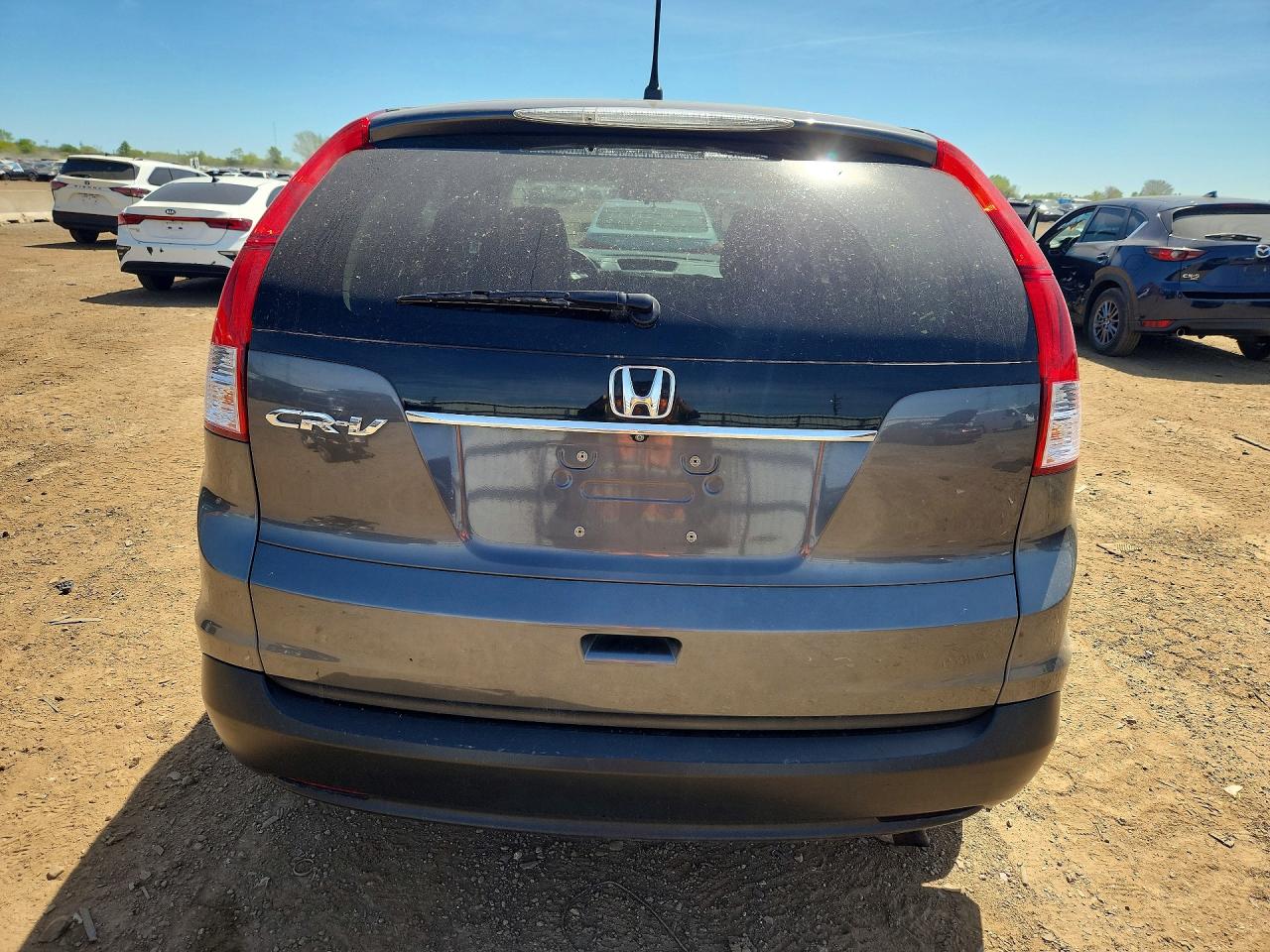 2013 Honda Cr-v Ex Gray vin: 2HKRM3H50DH509222