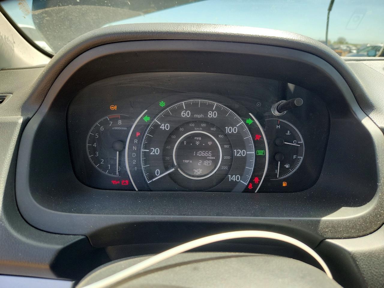 2013 Honda Cr-v Ex Gray vin: 2HKRM3H50DH509222