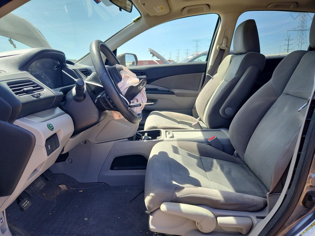 2013 Honda Cr-v Ex Gray vin: 2HKRM3H50DH509222