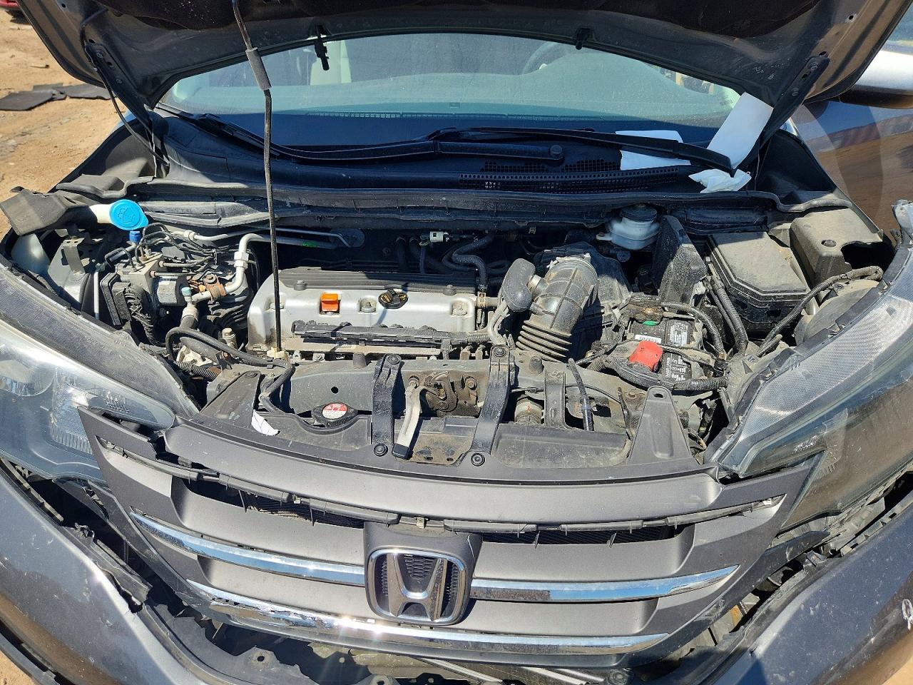 2013 Honda Cr-v Ex Gray vin: 2HKRM3H50DH509222