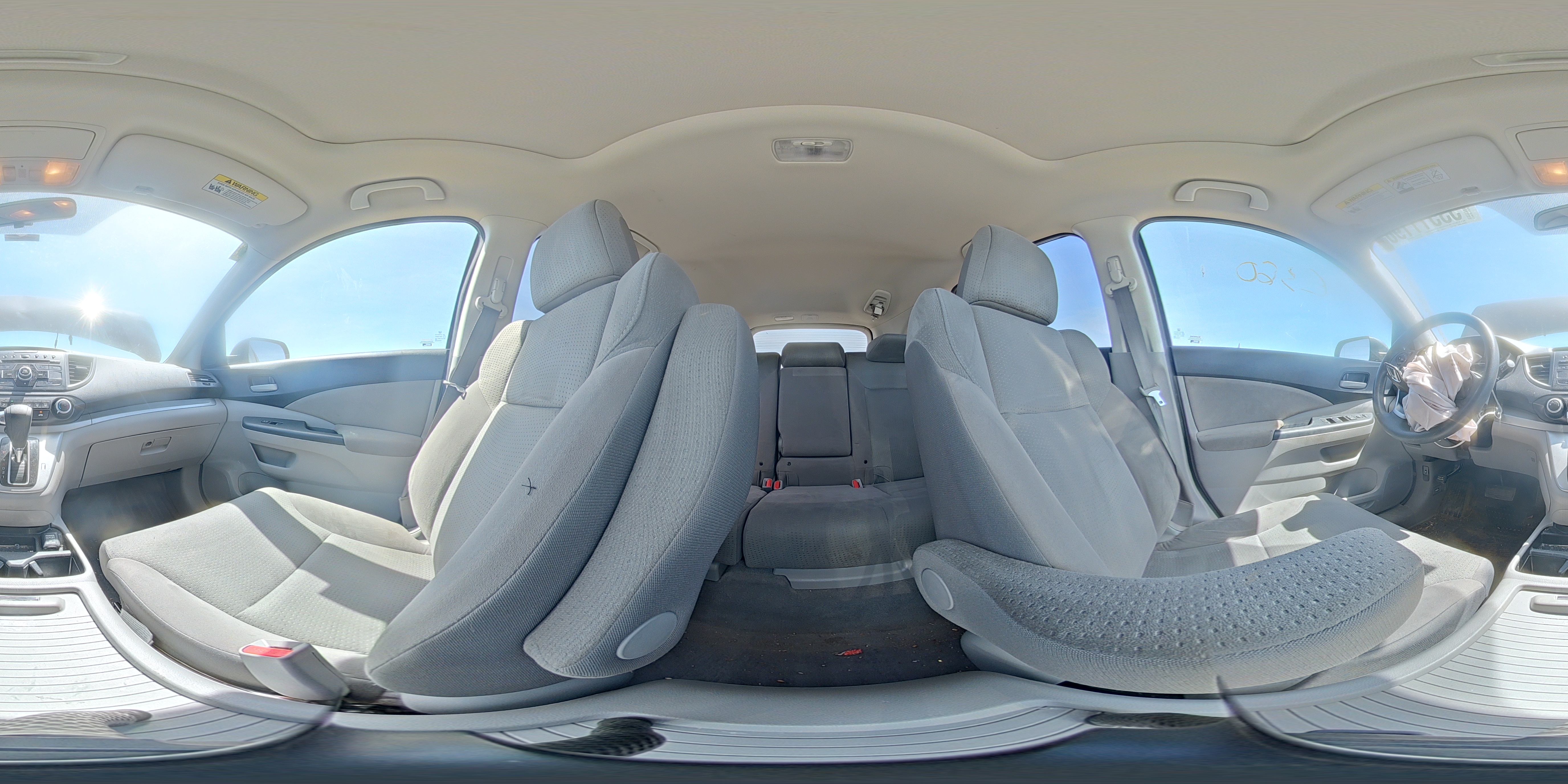 2013 Honda Cr-v Ex Gray vin: 2HKRM3H50DH509222