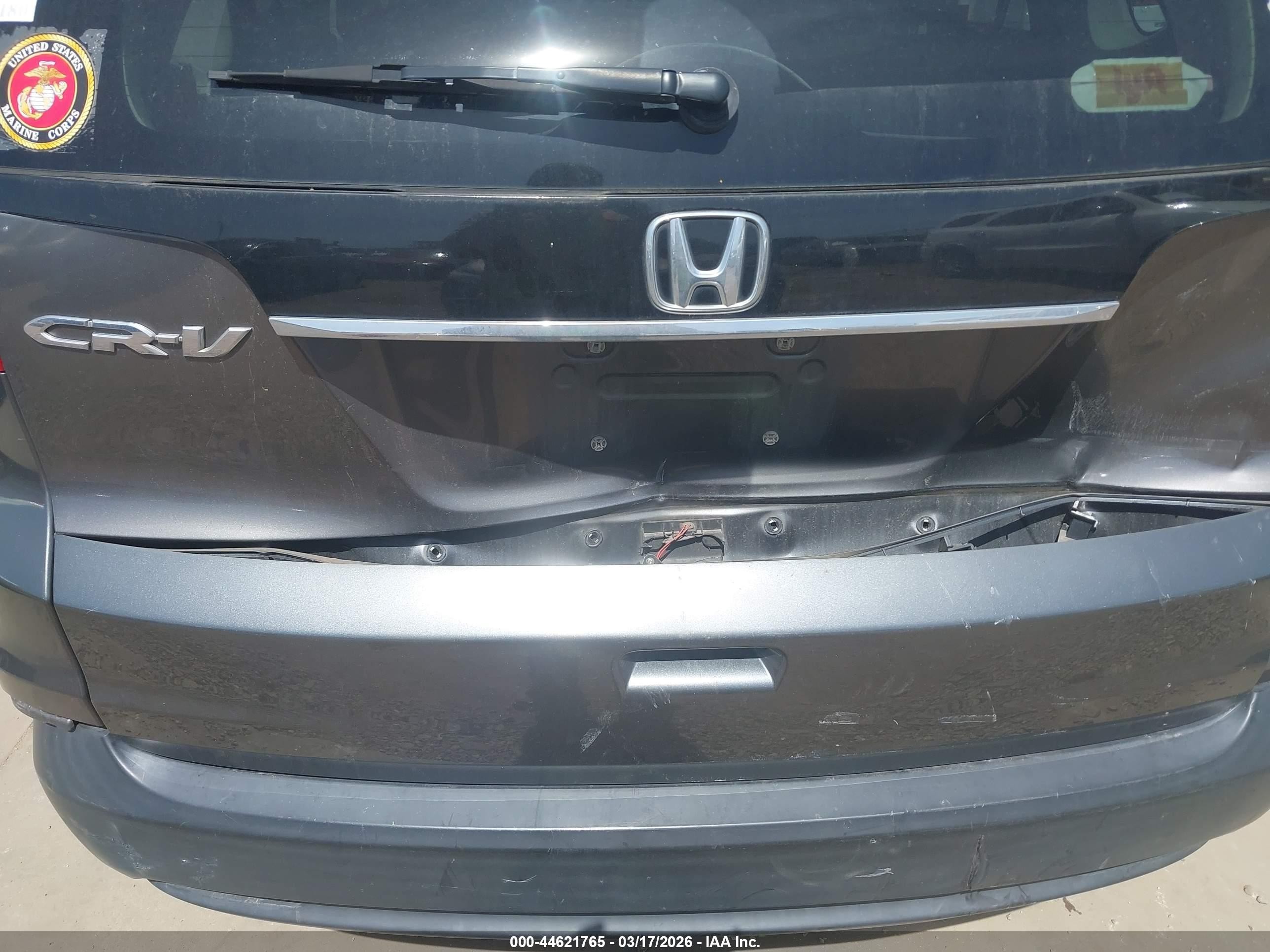 2014 Honda Cr-v Ex Gray vin: 2HKRM3H50EH529827