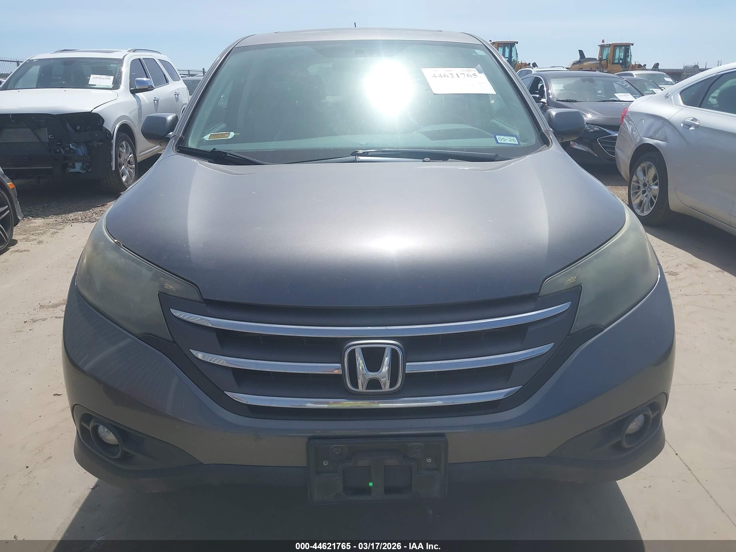 2014 Honda Cr-v Ex Gray vin: 2HKRM3H50EH529827
