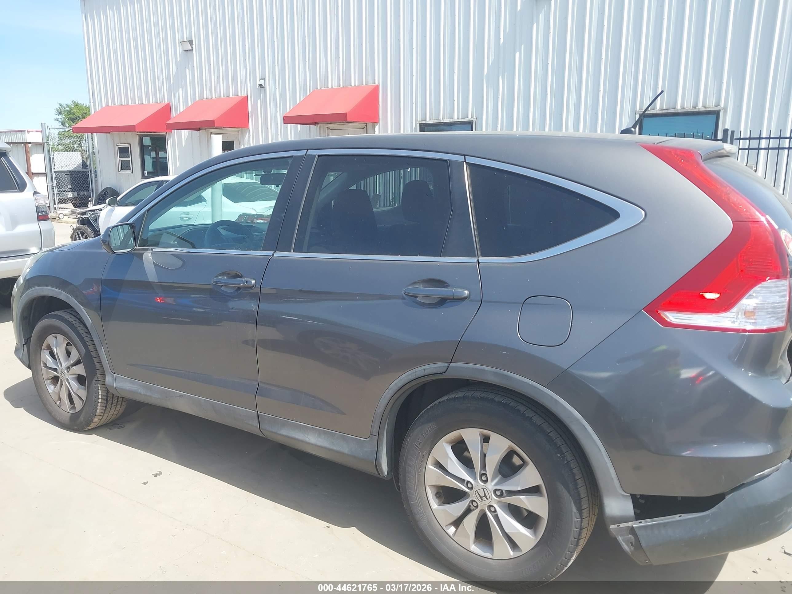 2014 Honda Cr-v Ex Gray vin: 2HKRM3H50EH529827
