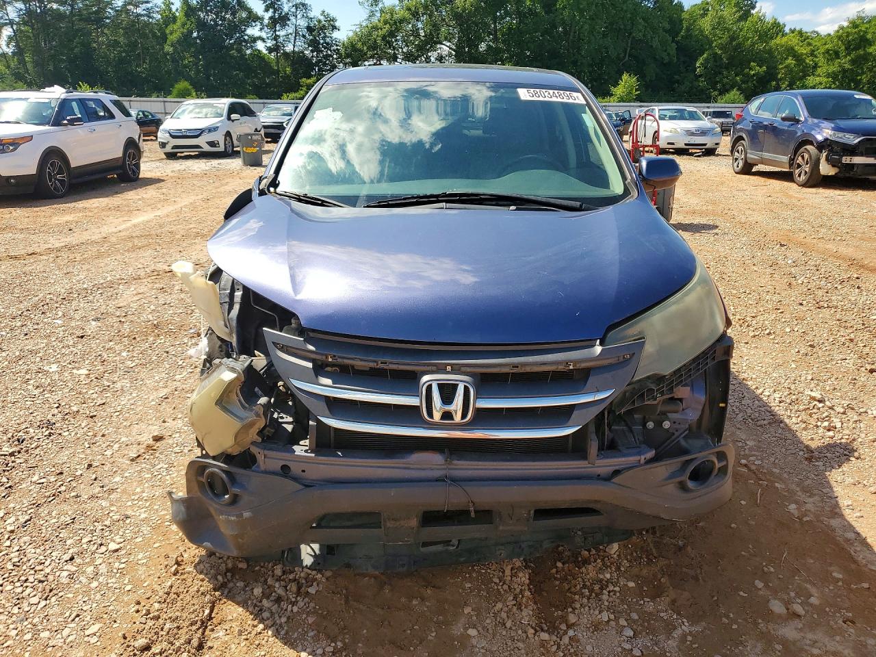 2014 Honda Cr-v Ex Blue vin: 2HKRM3H50EH542416
