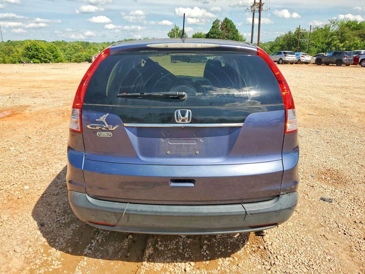 2014 Honda Cr-v Ex Blue vin: 2HKRM3H50EH542416