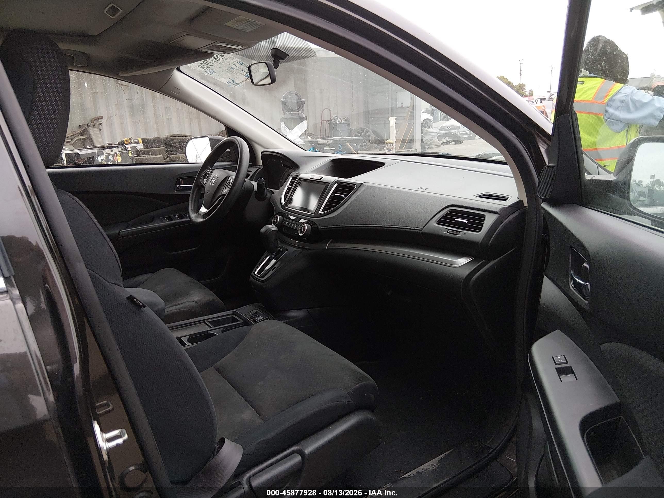 2015 Honda Cr-v Ex Серый vin: 2HKRM3H50FH513287
