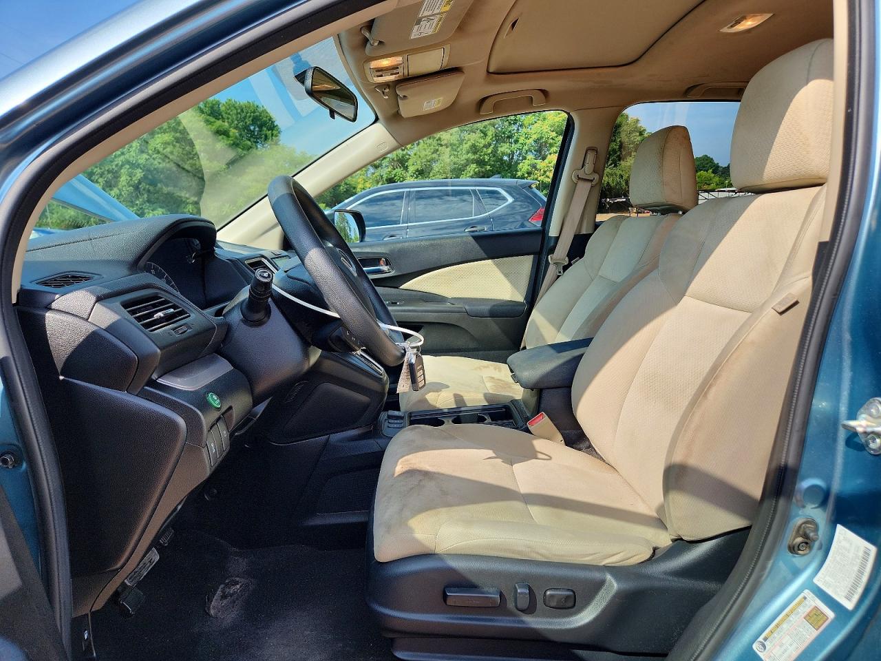 2015 Honda Cr-v Ex Blue vin: 2HKRM3H50FH517243