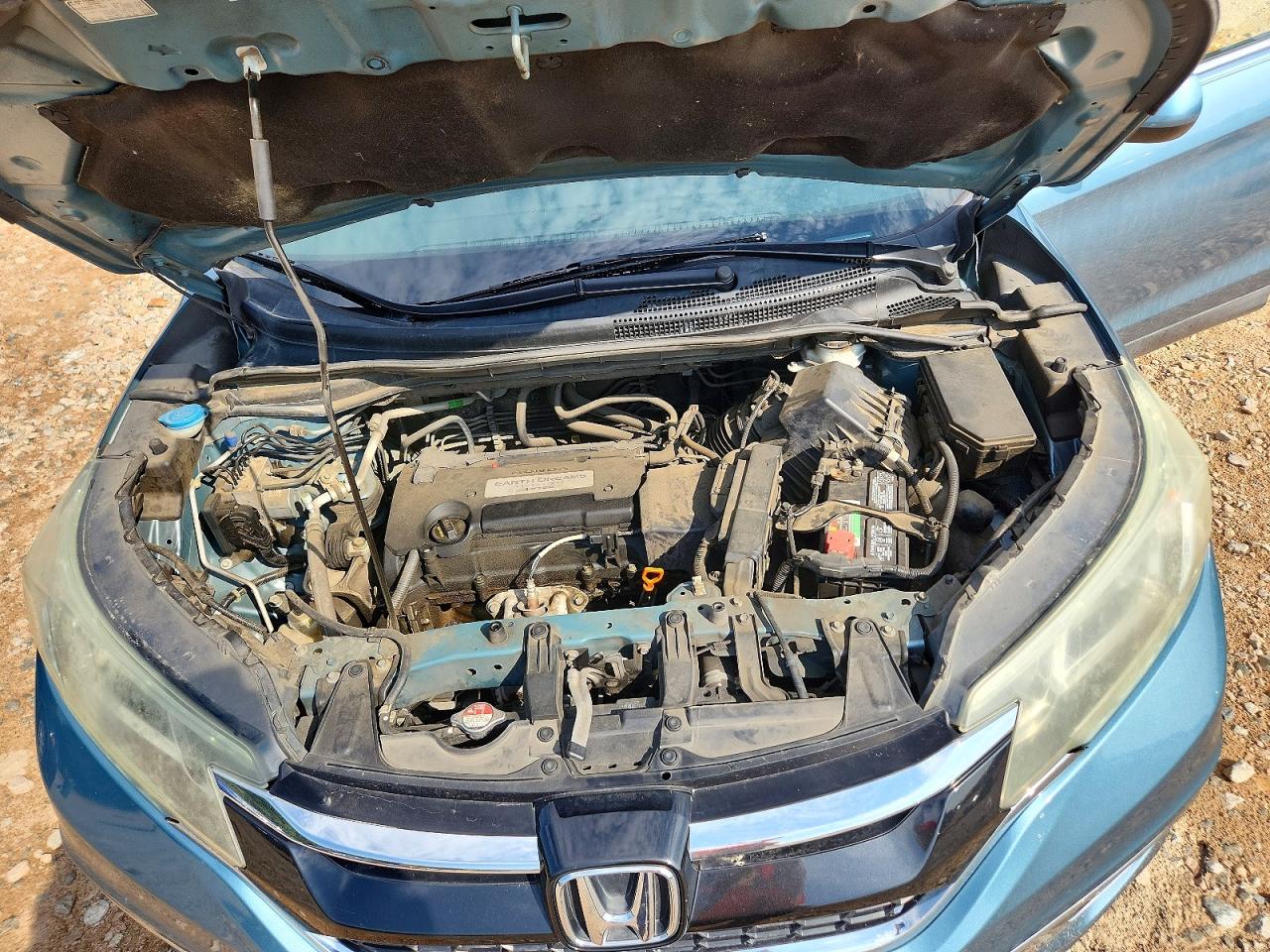 2015 Honda Cr-v Ex Blue vin: 2HKRM3H50FH517243