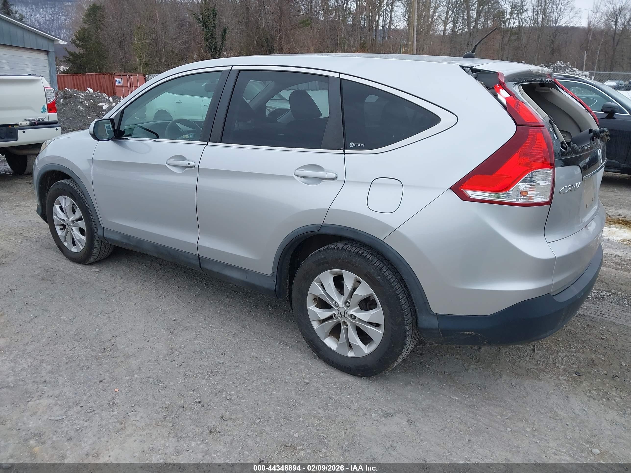 2012 Honda Cr-v Ex Silver vin: 2HKRM3H51CH501421