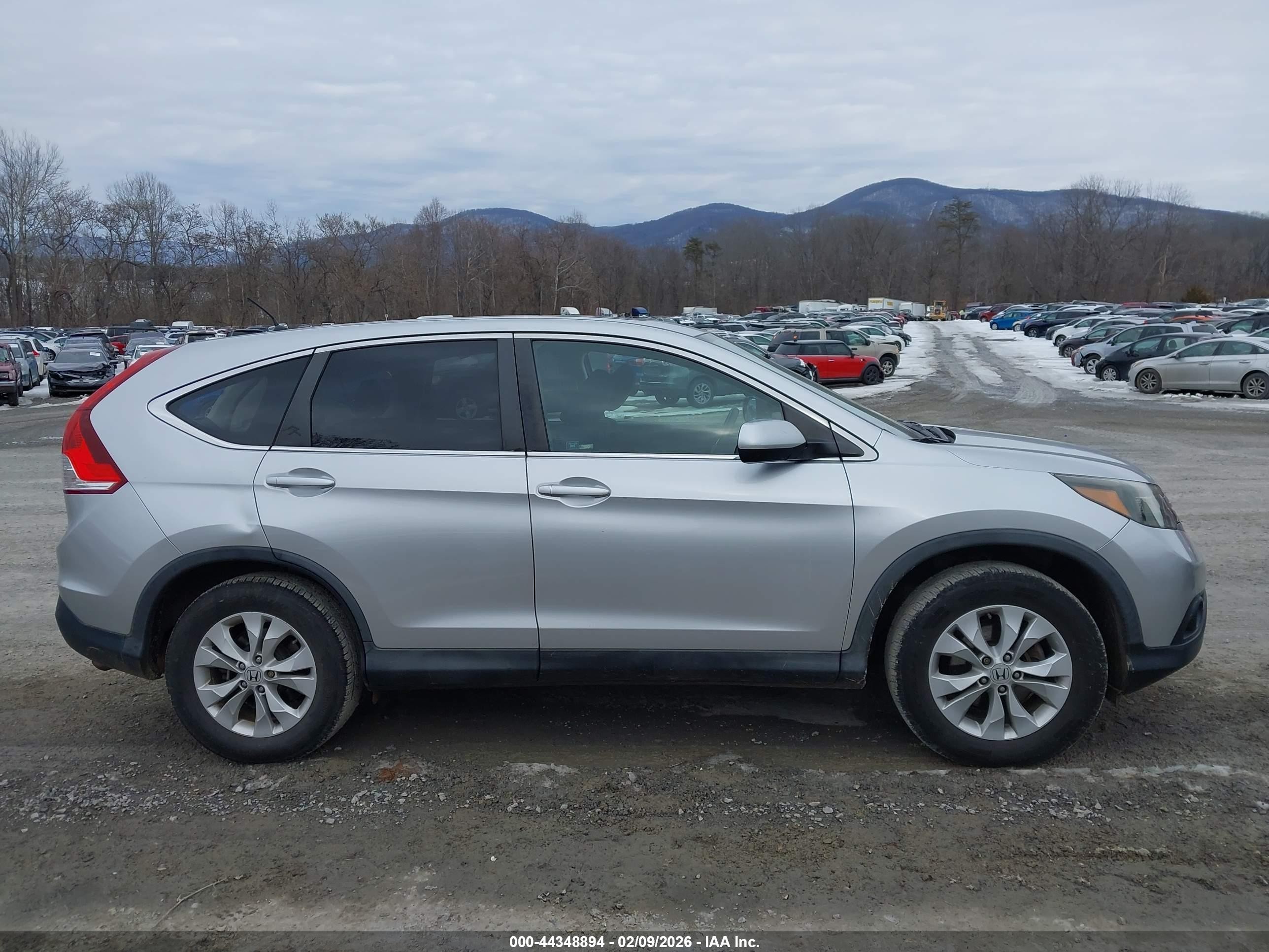 2012 Honda Cr-v Ex Silver vin: 2HKRM3H51CH501421