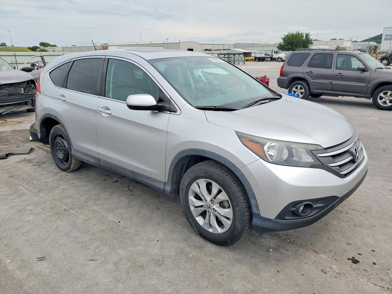 2012 Honda Cr-v Ex Серебряный vin: 2HKRM3H51CH502259