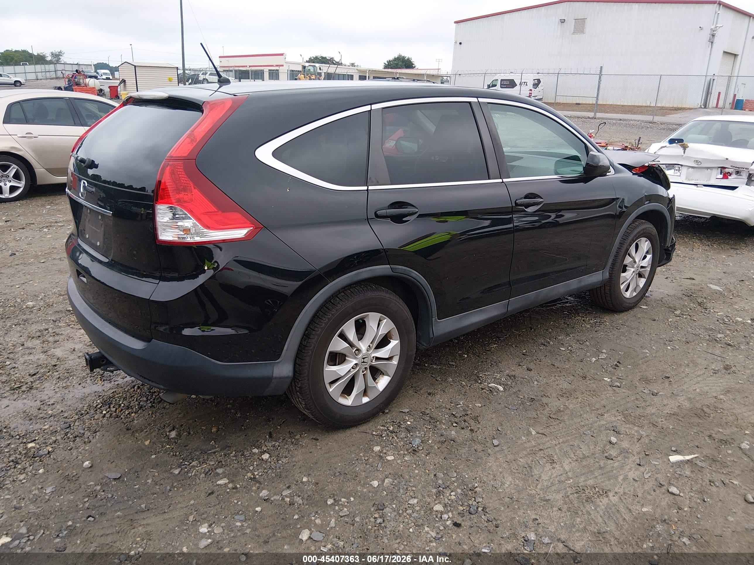 2014 Honda Cr-v Ex Black vin: 2HKRM3H51EH539170