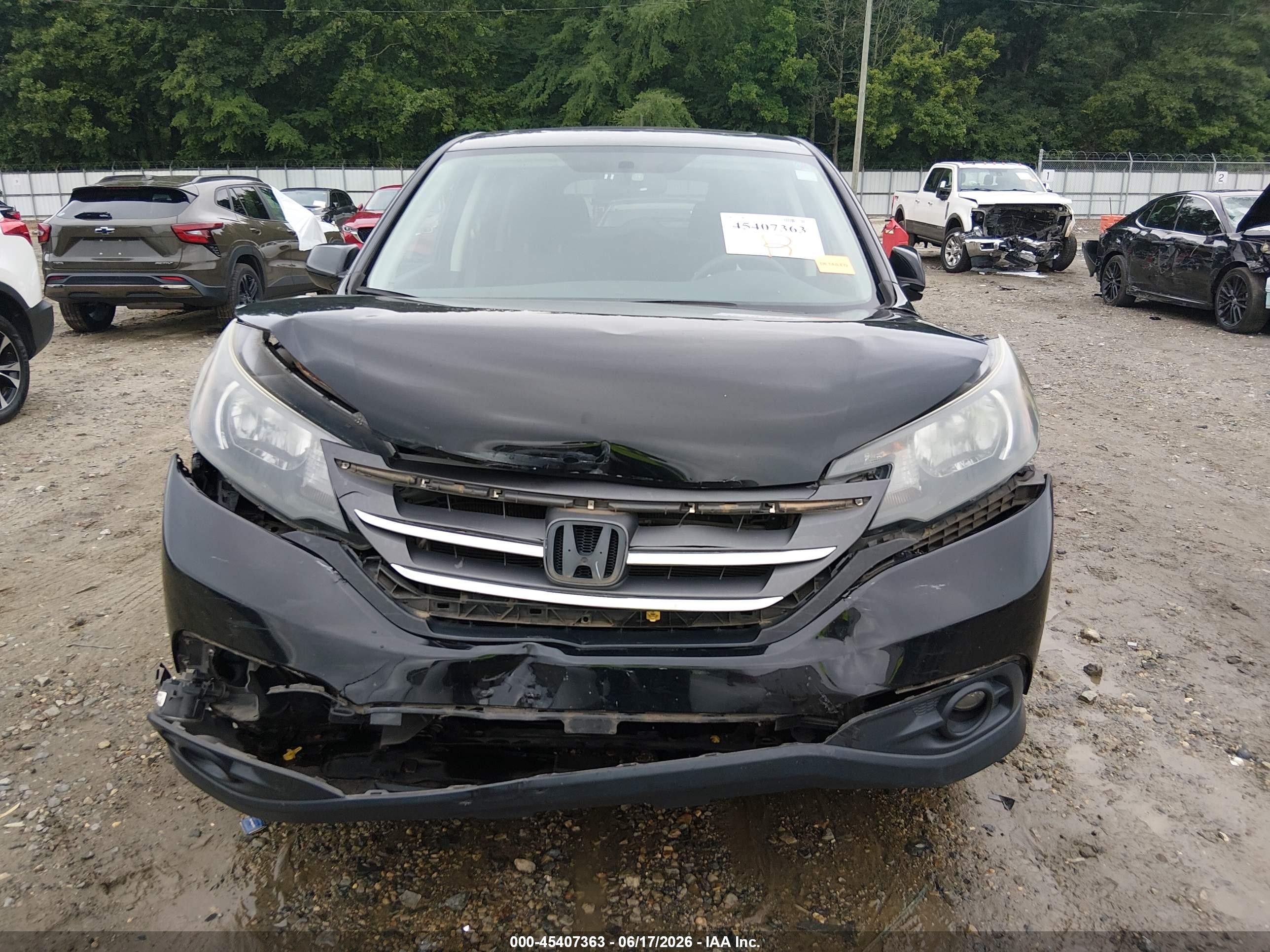 2014 Honda Cr-v Ex Black vin: 2HKRM3H51EH539170