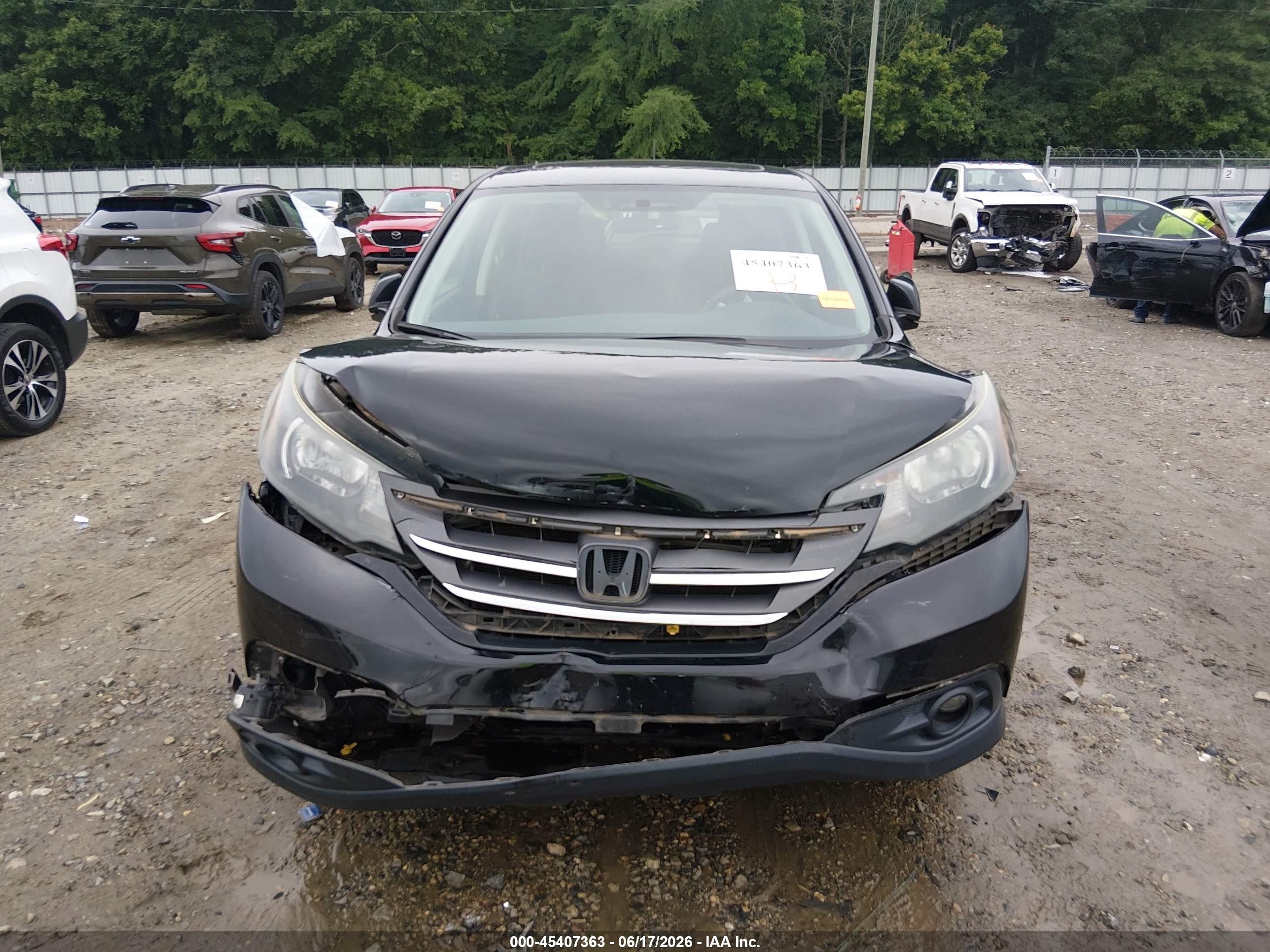 2014 Honda Cr-v Ex Black vin: 2HKRM3H51EH539170